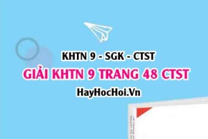 Giải KHTN 9 trang 48 Chân trời sáng tạo SGK